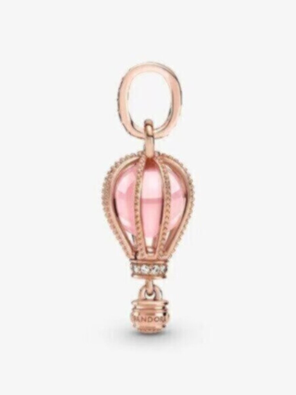 Pandora Sparkling Pink Hot Air Balloon Dangle Charm